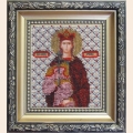 Набор для вышивания бисером ЧАРИВНА МИТЬ "Икона святой мученицы Ирины"